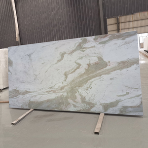 TMZ Tropical Vert Marbre Marmor Dalles Polies pour Hôtel Hall Villa Table À Manger Salle De Bains Vanity Top Carreaux Muraux Escaliers Cuisine - Product Image 2