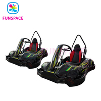 Funspace - Go Karts Eléctricos Comerciales para Parques de Diversiones, Carreras de Karts, Drifting, para Adultos y Adolescentes