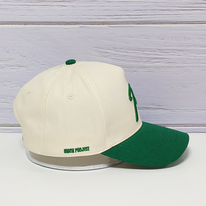 Một Khung <span class=keywords><strong>2025</strong></span> Sang Trọng Bông Ban Đầu Người Đàn Ông Đồng Bằng Denim Thêu Logo Hai Tone Trống 5 Bảng Điều Chỉnh Gorras Tùy Chỉnh Bóng Chày Mũ - Product Image 4