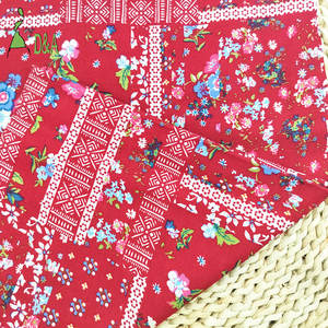 透气民族印花面料100% 人造丝面料服装 - Product Image 3