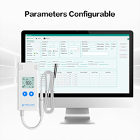 Registrador de Datos de Temperatura para Hielo Seco Atlas Log-90 USB para Cumplimiento de la Cadena de Frío en Envíos