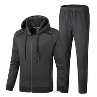 Survêtement à capuche surdimensionné sur mesure pour hommes XXL XL Tissu de fitness pour l'hiver en strass solide Style Hip Hop