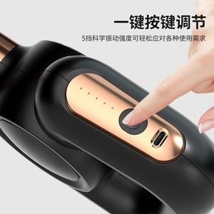 Mini pistolet de massage avec ceinture de massage, 12 niveaux de vitesse, moteur sans balais, 5 têtes de massage, rechargeable par USB, relaxation musculaire portable - Product Image 2