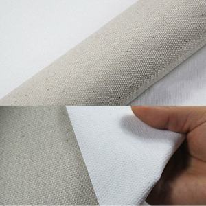 Impermeable 380gsm pintura en blanco negro pintura al óleo lienzo <span class=keywords><strong>lienzos</strong></span> estirados proveedores para uso artístico - Product Image 4