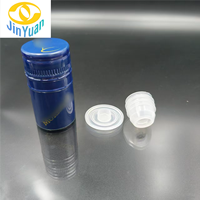 Capsule en Aluminium et Plastique avec Bec Verseur, Bouchon ROPP en Aluminium pour Bouteille de Vin, Couvercles de Bouteille pour Whisky et Vodka