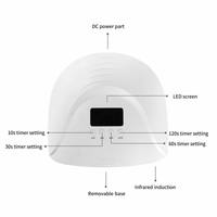Lampe à ongles UV professionnelle rechargeable par USB pour séchage rapide des gels, couverture complète, en ABS, pour salon de manucure