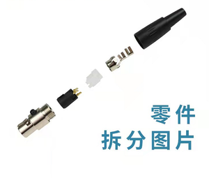 Connecteurs de fil pour câble <span class=keywords><strong>à</strong></span> <span class=keywords><strong>souder</strong></span>, connecteurs mâle/femelle, petite prises XLR, 20 pièces, 3/4/5 broches - Product Image 4