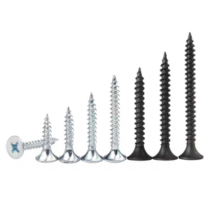 Vis À cloison sèche Tornillos Phil Filetage Fin Rassembler Grosse Tête Auto-perceuse Vis Pour Cloison Sèche en Phosphate Noir - Product Image 6