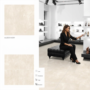 Azulejos de Porcelana Pulida y Esmaltada Ari Stone Bianco 800x800mm, Colección Piedra Blanca para Pisos de Hoteles - Product Image 6