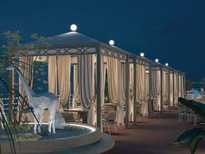 <span class=keywords><strong>Pergola</strong></span> Modulaire de Luxe en Aluminium, Écologique, Imperméable et Durable, avec Revêtement Poudré, Grande Gazebo Métallique pour Jardin - Product Image 3