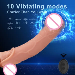 Unisex-Flirt-Stimulator mit Vagina-Massagefunktion, Sexspielzeug mit Fernbedienung und Vibrations-Penishülle - Product Image 3