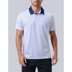 Mens Golf Polo Shirt 3-Pack Performance Moisture Wicking Short Sleeve Active Wear For Golfing Sport Outfit - Product Image 2