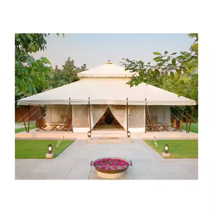 เต็นท์พัทยาขนาดสั่งทำพิเศษ 2 ห้องนอนขนาดคิงไซส์ เต็นท์แคมป์ปิ้งกลางแจ้งแบบกลมสำหรับโรงแรม - Product Image 1