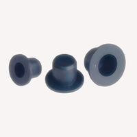 Tapones de Silicona para Sellado de Orificios, de 5-13 mm, Blancos y Negros, Tapones para Botellas, Paquete a Granel, OEM Disponible