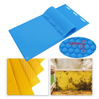 Moule en cire d'abeille Flexible Impression de cire d'abeille Feuilles de fond de teint en cire d'abeille en silicone
