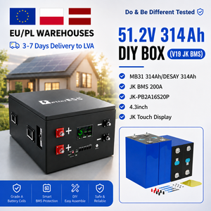 สต็อกคลังสินค้า EU 16S 51.2V 314Ah JK DIY Case+เบรกเกอร์ 250A+ติดตั้งล่วงหน้า+จัดส่ง ไม่รวมภาษี VAT จัดส่งถึงลัตเวียภายใน 3-7 วัน - Product Image 1
