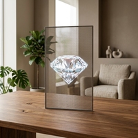 Film LED transparent haute luminosité IP65 étanche 6000 Nits, écran invisible, lisible en plein soleil, 3840Hz, pour façade vitrée de centre commercial