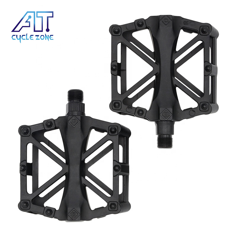 Велосипедные педали RTS, нескользящая Сверхлегкая широкая платформа, плоская педаль для горных велосипедов