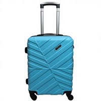 Valise rigide ABS à roue unique 20/24/28 pouces, durable, pour voyage, vente en gros, logo personnalisé