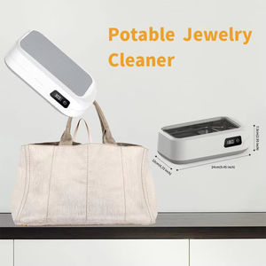 Dispositivo de Limpieza Ultrasónico para Gafas, 4 Modos, Limpiador de Alta Frecuencia por Vibración, Limpiador Sónico Profesional para Relojes, Anillos y Cristales - Product Image 4