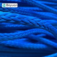 Cordage HMPE UHMWPE 56 mm pour usage marin, résistant aux UV, faible élongation, forte résistance à la corrosion