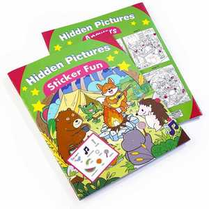 Livre d'activités de voyage pour enfants : coloriage, images cachées et autocollants pour le plaisir et l'éveil - Product Image 6