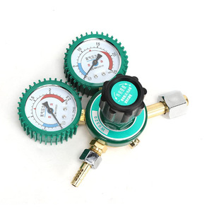 Manomètre d'oxygène, manomètre d'acétylène, manomètre de propane, manomètre d'argon, manomètre d'azote, réducteur de pression, anti-vibration tout en cuivre - Product Image 3