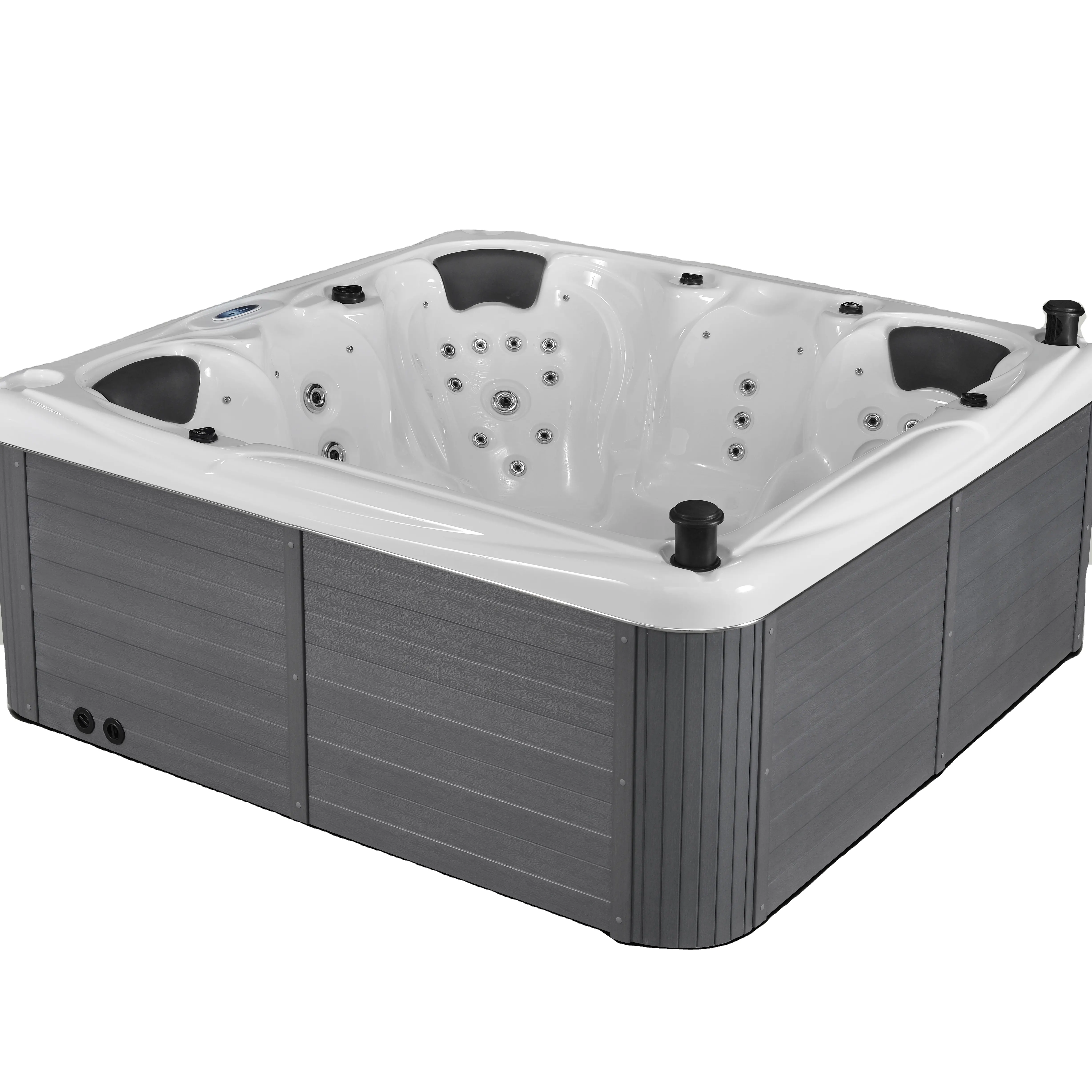 Europe Balboa Control 140 Jets Outdoor Spa Hot Tub 5 people Pure Acrylic luxury bathtub /outdoor whirlpool spa massage pool tubs