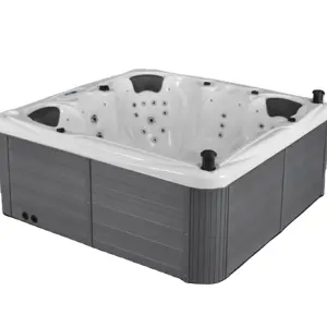 Europa Balboa Control 140 Jets Outdoor Spa Whirlpool 5 Personen Pure Acryl Luxus Badewanne/Outdoor Whirlpool Spa Massage Pool Wannen