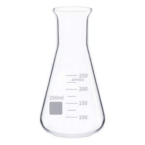 แก้วใส่อาหารทรงกรวยปากกว้างสำหรับใส่ในห้องแล็บแก้วบอโรซิลิเกตทรงสามเหลี่ยมจบการศึกษา - Product Image 6