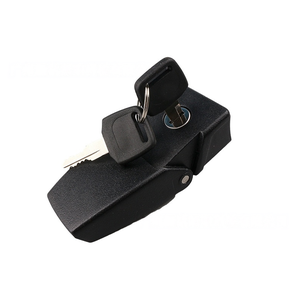 Piezas de modificación 07-17 <span class=keywords><strong>Jeep</strong></span> <span class=keywords><strong>Wrangler</strong></span> JK, pestillo de capó de motor con cubierta de motor de llave, bloqueo de hebilla antirrobo - Product Image 3
