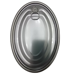 Canette ovale en étain 601 avec couvercle, pour la fabrication d'emballage de poisson en sarardine - Product Image 5