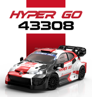 Voiture de drift RC 4x4 2,4 GHz MJX Hyper Go 43308 1/43 sous licence officielle Toyota GR Rally1