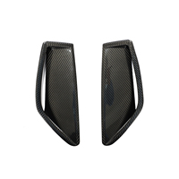 19-23 Pièces de rechange automobiles Garnitures de pare-chocs avant en fibre de carbone sèche pour RS6 RS7 Avant Wagon 4 portes Ventilation de pare-chocs avant en carbone sec