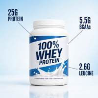 Poudre de Protéine de Lactosérum Isolat Vanille Sans Gluten Marque Privée OEM ODM Nutrition Sportive Masse Musculaire Shake