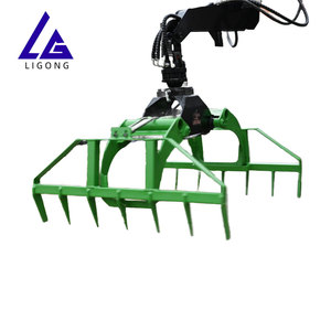 Гидравлический грейфер для бревен с захватной пластиной, 3-5 тонн, для экскаватора, с двигателем, сертифицированный CE ISO - Product Image 2