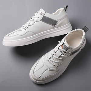 Nuevos Zapatos Deportivos Casuales de Baloncesto para <span class=keywords><strong>Hombre</strong></span>, de Cuero Negro, Zapatillas Más Vendidas, Ligeras y de Estilo Plano - Product Image 2