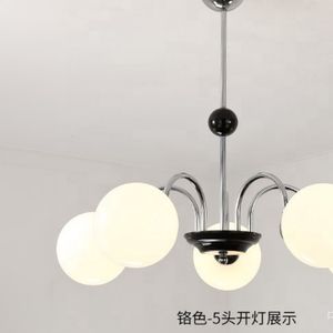 Nordique moderne rond Led luxe cuisine chambre Art Design boule de verre nordique suspension lampe suspendue - Product Image 5