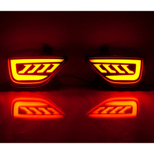 Luz Reflectora LED para Parachoques <span class=keywords><strong>Trasero</strong></span> para Chevrolet Trax <span class=keywords><strong>Tracker</strong></span> 2016 2017 2018, Lámpara de Freno, Antiniebla Trasera, Luz de Conducción, Señal de Giro y Luz Trasera - Product Image 5