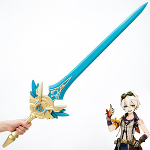 ดาบสกายเวิร์ดเบลดจากเกมเก็นชินอิมแพ็ค ทำจากโฟม PU สำหรับคอสเพลย์  แบบจำลองอาวุธที่ปลอดภัยสำหรับงานคอมมิคคอนและคอสเพลย์ ใช้ได้ทั้งชายและหญิง - Product Image 2