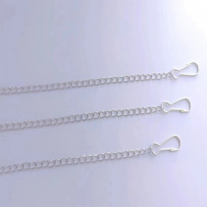 Button Chain Metal 30.5Cm With Hook For Diy Craft <b>Bag</b> <b>Accessories</b> - Product Image 3