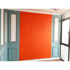 كسوة حائط ثلاثية الأبعاد حديثة من كلوريد البولي فينيل مقاومة للماء للحريق للبناء تصميم كلاسيكي مقاوم للرطوبة - Product Image 4