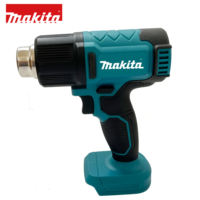 Pistolet à air chaud rechargeable Makita, alimentation par batterie, température et débit d'air réglables, double contrôle, dépose d'adhésifs, pistolet à air chaud sans fil