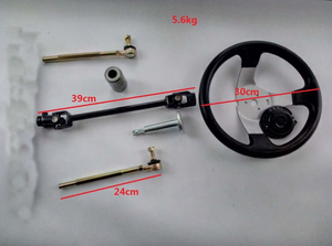 Quad, kart et buggy UTV avec suspension de volant avant, état neuf, cadre de support métallique, bras oscillants, amortisseurs - Product Image 2