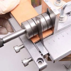Máquina de Corte Semiautomática para Correas de Cuero Hechas a Mano, Marca Js, 220V - Product Image 5