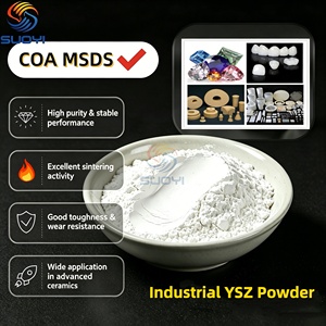 Polvo de Zirconia Estabilizada con Itrio SUOYI 8Y, Grado Industrial, Alta Estabilidad, Certificado ISO CE para <span class=keywords><strong>SOFC</strong></span> - Product Image 1