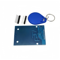 Módulo Lector/Escritor RFID Onestopelectronic RFID-RC522 13.56MHz 3.3V Sensor de Inducción de Tarjetas IC Interfaz SPI I2C UART 10Mbit/s 1