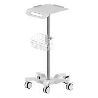 Chariot médical CORITON pour ventilateur, ECG/échographie, chariot d'hôpital