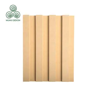 MUMU 19毫米柔性三聚氰胺中密度纤维板弯板批发制造马来西亚普通纤维板