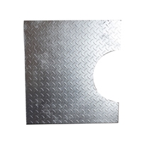 Grille en acier pour plateforme de protection de réservoirs et de navires